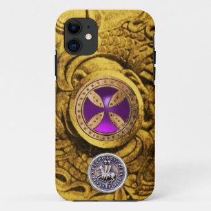 CONSECRATIESCHROSS EN SEAL VAN DE KNIGHTTEMPLAR iPhone 11 HOESJE