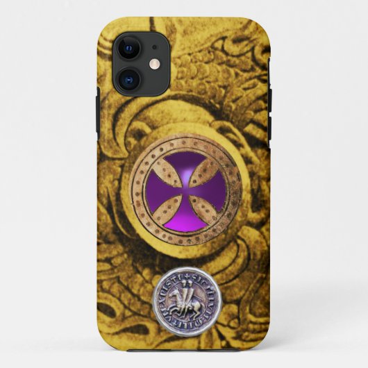 CONSECRATIESCHROSS EN SEAL VAN DE KNIGHTTEMPLAR Case-Mate iPhone CASE (Achterkant)