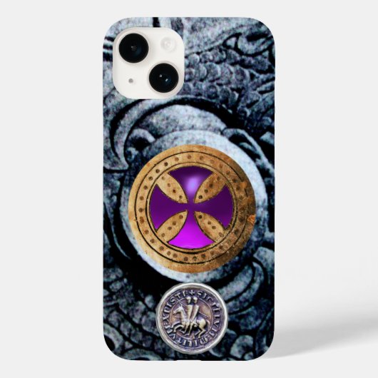 CONSECRATIESCHROSS EN SEAL VAN DE KNIGHTTEMPLAR Case-Mate iPhone CASE (Achterkant)