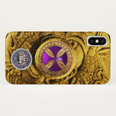 CONSECRATIESCHROSS EN SEAL VAN DE KNIGHTTEMPLAR Case-Mate iPhone CASE (Achterkant (horizontaal))