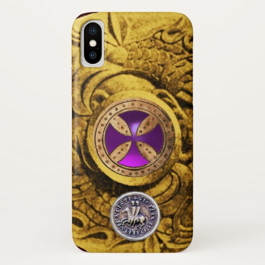 CONSECRATIESCHROSS EN SEAL VAN DE KNIGHTTEMPLAR Case-Mate iPhone CASE (Achterkant)
