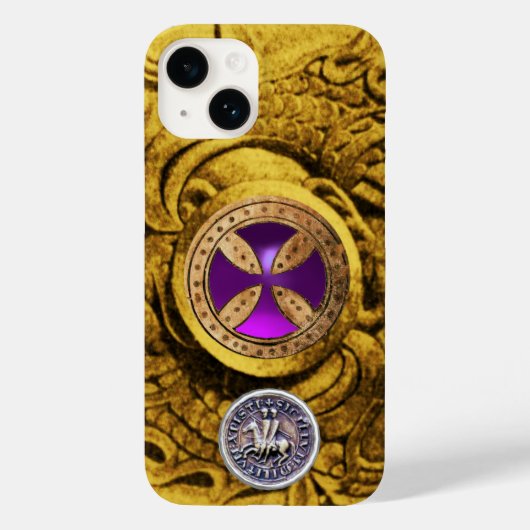 CONSECRATIESCHROSS EN SEAL VAN DE KNIGHTTEMPLAR Case-Mate iPhone CASE (Achterkant)