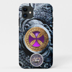 CONSECRATIESCHROSS EN SEAL VAN DE KNIGHTTEMPLAR iPhone 11 HOESJE