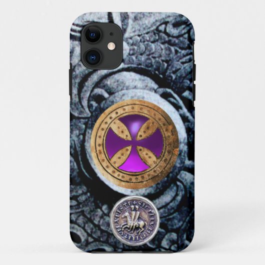 CONSECRATIESCHROSS EN SEAL VAN DE KNIGHTTEMPLAR Case-Mate iPhone CASE (Achterkant)