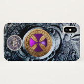 CONSECRATIESCHROSS EN SEAL VAN DE KNIGHTTEMPLAR Case-Mate iPhone CASE (Achterkant (horizontaal))