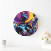 Consensuele Sentry Ken Gage Fantasy Vaporwave Grote Klok (Huis)