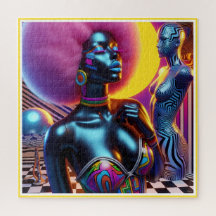 Consensuele Sentry Ken Gage Fantasy Vaporwave