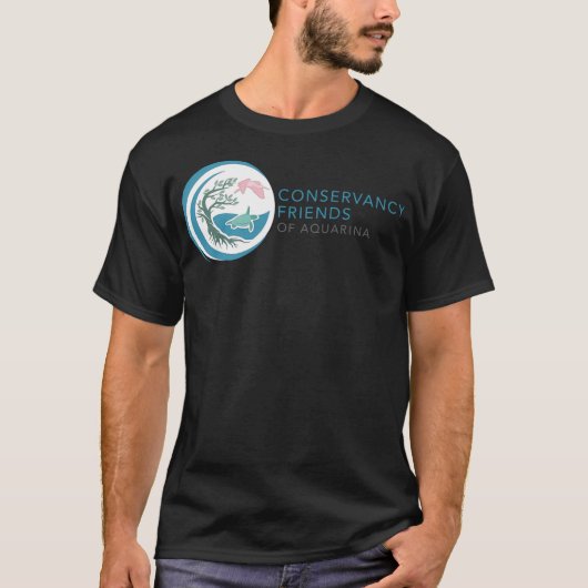 Conservancy Friends Logo Horizontale behandeling T-shirt (Voorkant)