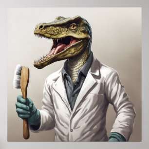 Conservasaurus Dinosaurus Kunstdruk Poster