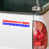 conservatief Amerikaans Bumpersticker (Op Truck)