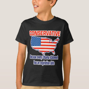 Conservatief - Anti-Obama T-shirt
