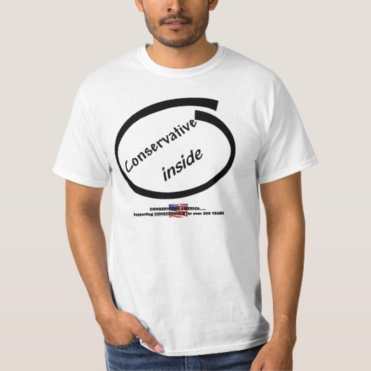 CONSERVATIEF BINNEN T-SHIRT (Voorkant)