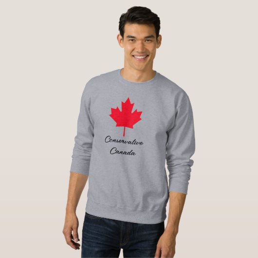 Conservatief Canada Sweatshirt (Voorkant volledig)
