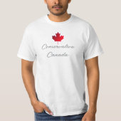 Conservatief Canada T-shirt (Voorkant)