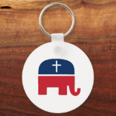 Conservatief Christelijk Sleutelhanger (Voorkant)