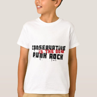 Conservatief is de nieuwe Punk rots T-shirt