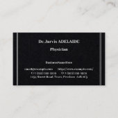 Conservatief, medisch professioneel Visitekaartje (Voorkant)