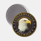 Conservatief Patriot 2 Magneet (Voorkant / Achterkant)