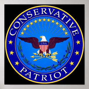 Conservatief Patriot Poster
