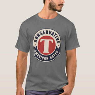Conservatieve Amerikaanse kiezer T-shirt