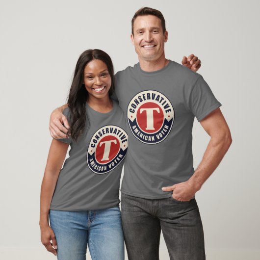Conservatieve Amerikaanse kiezer T-shirt (Unisex)