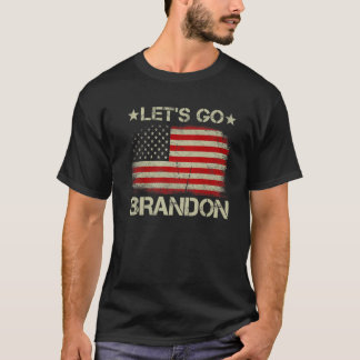 Conservatieve anti-liberale Amerikaanse vlag Laten T-shirt