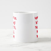 Conservatieve anti-linkse mainstream media Bias Grote Koffiekop (Voorkant)