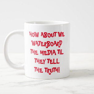 Conservatieve anti-linkse mainstream media Bias Grote Koffiekop