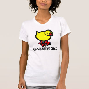 conservatieve chick, dames T-shirt