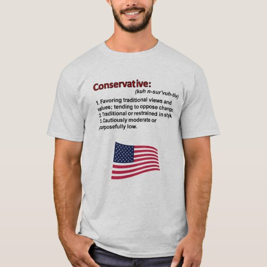 Conservatieve definitie T-Shirt (Voorkant)