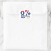 Conservatieve Gay Pride LGBT Vierkante Sticker (Tas)