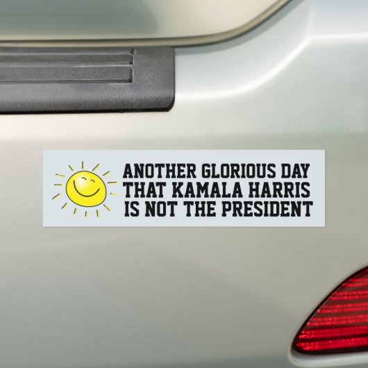 CONSERVATIEVE MAGA GRAPPIG KAMALA HARRIS BUMPERSTICKER (Op auto)