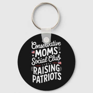 Conservatieve Moeders Sociale Club Patriotten Opvo Sleutelhanger