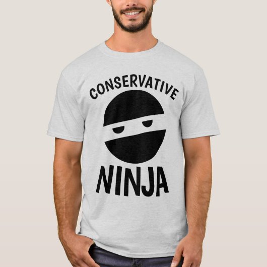 CONSERVATIEVE NINJA T-shirts (Voorkant)