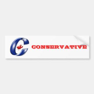Conservatieve Partij van Canada Politieke Merchand Bumpersticker
