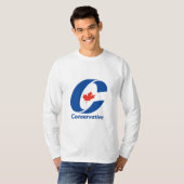 Conservatieve Partij van Canada T-shirt (Voorkant volledig)