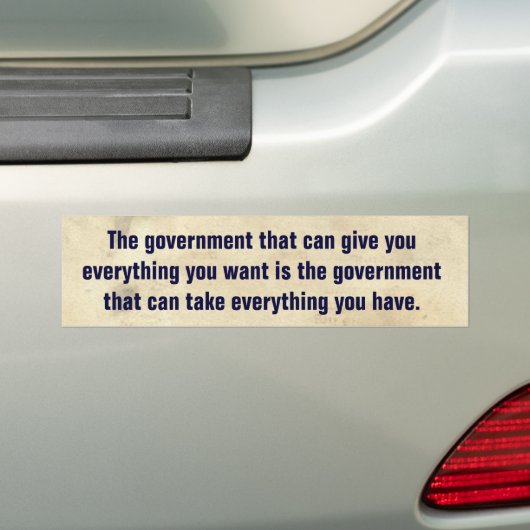 Conservatieve prijsopgave: politieke herinnering bumpersticker (Op auto)