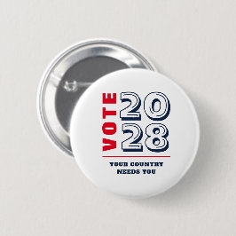 Conservatieve Republikeinse Democratische Verkiezi Ronde Button 5,7 Cm