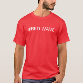 conservatieve rode golf t-shirt