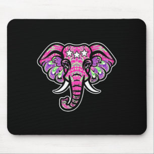 Conservatieve shirts vrouwen Republikeinse olifant Muismat