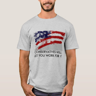 Conservatieve stemming t-shirt