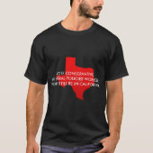 Conservatieve Texaan T-shirt (Voorkant)