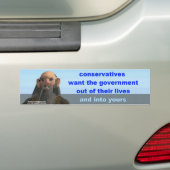 conservatieven bumpersticker (Op auto)