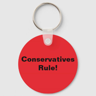 Conservatieven Regel! KeyRing Sleutelhanger