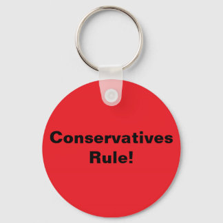 Conservatieven Regel! KeyRing Sleutelhanger