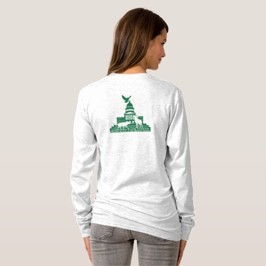 Conservation Affairs Committee Logo Long Sleeve T-shirt (Achterkant volledig)