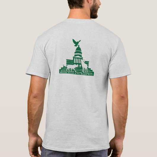 Conservation Affairs Committeee Logo T-Shirt (Achterkant)