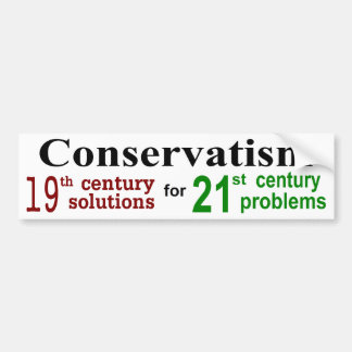 conservatisme 19 bumpersticker