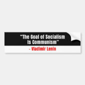 Conservative Bumper Sticker Anti-Socialism (Voorkant)