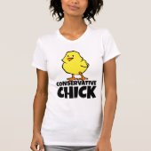 Conservative Chicks Dames T-shirts (Voorkant)